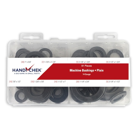 Handi-Chek Machine Bushing Assort 91pc DISP-N14-091